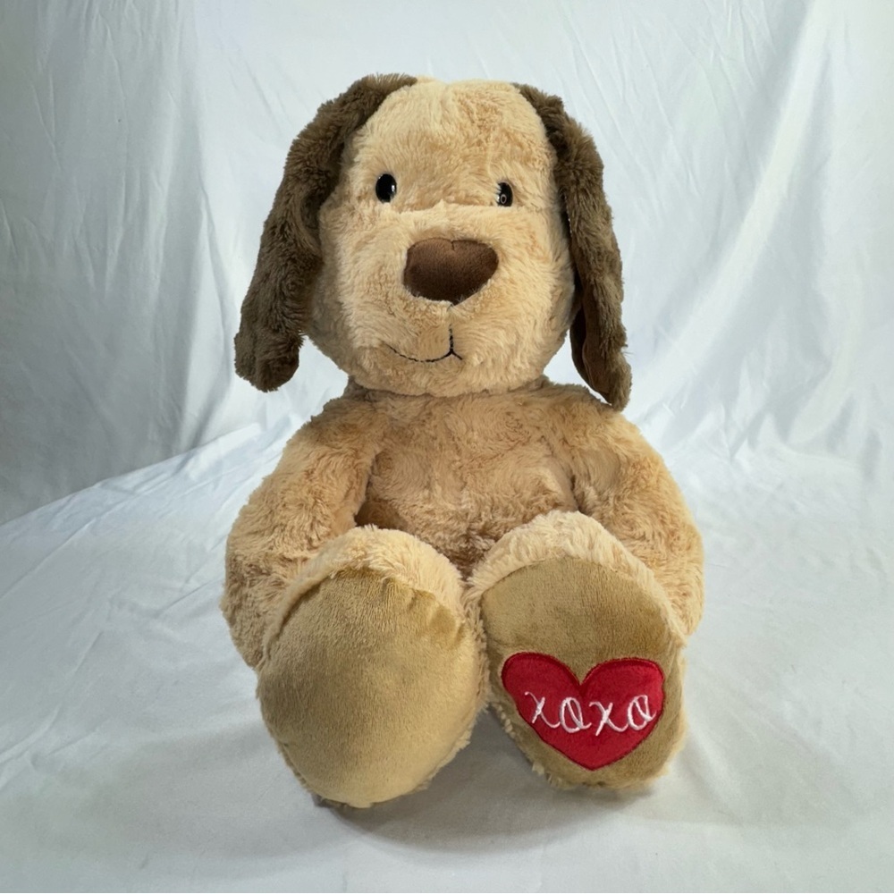 Animal Adventure Destination Holiday XO Love Puppy Dog Plush